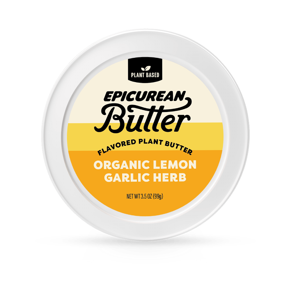 Plant Based Organic Lemon Garlic Herb tub top